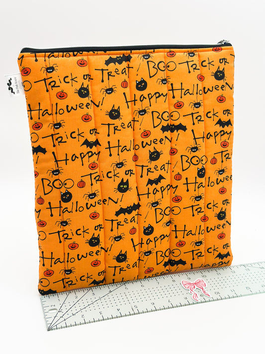 Spooky But Cutesy Puffy Tablet Sleeve A