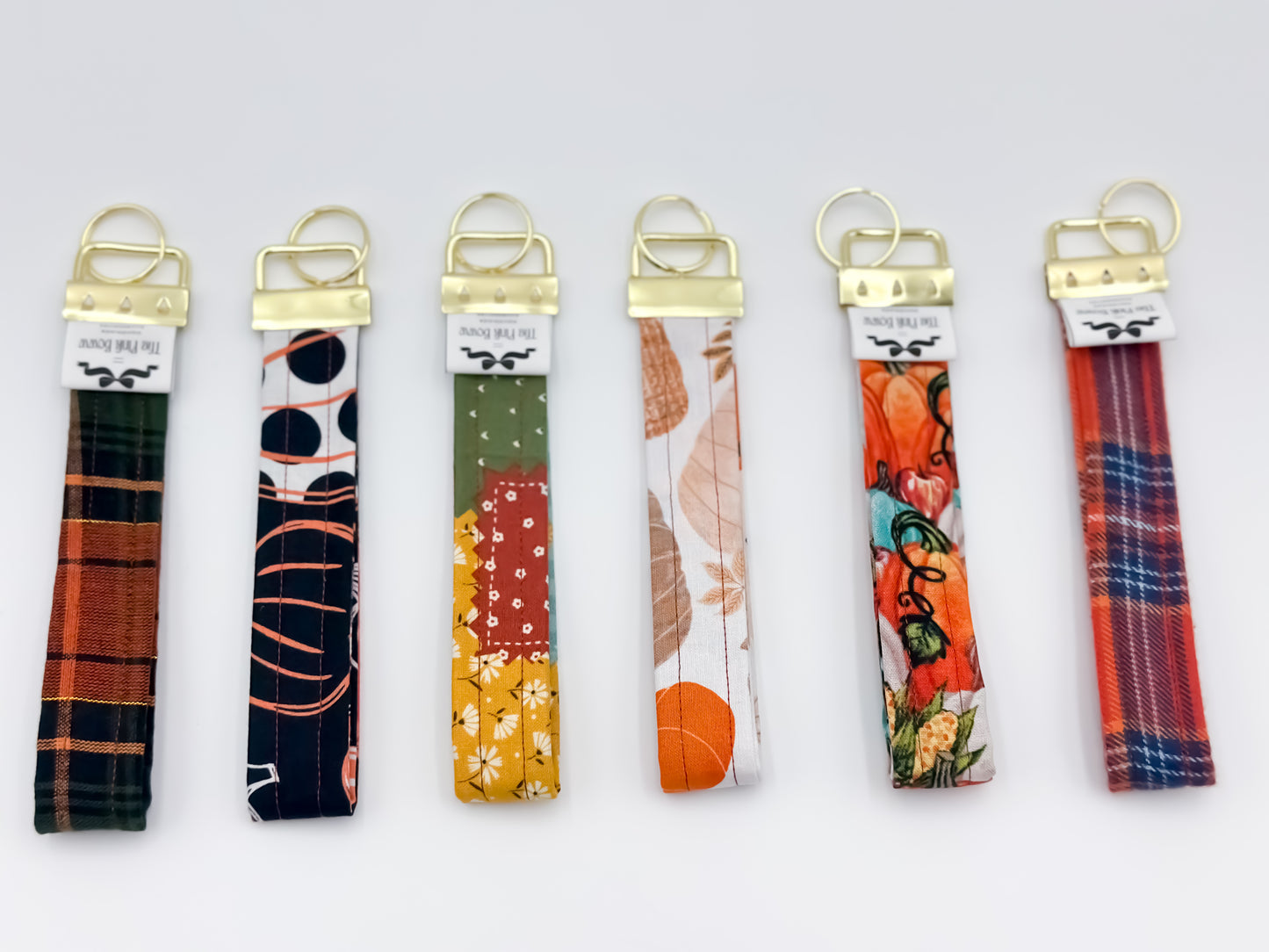 Into Fall Keychain Wristlet A