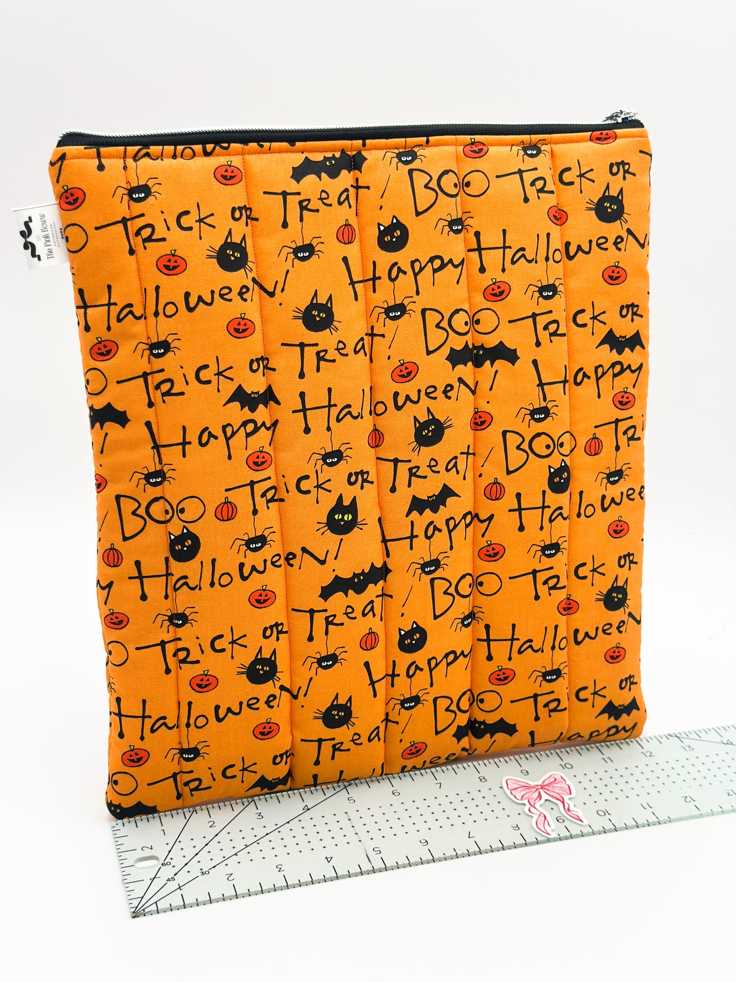 Spooky But Cutesy Puffy Tablet Sleeve A
