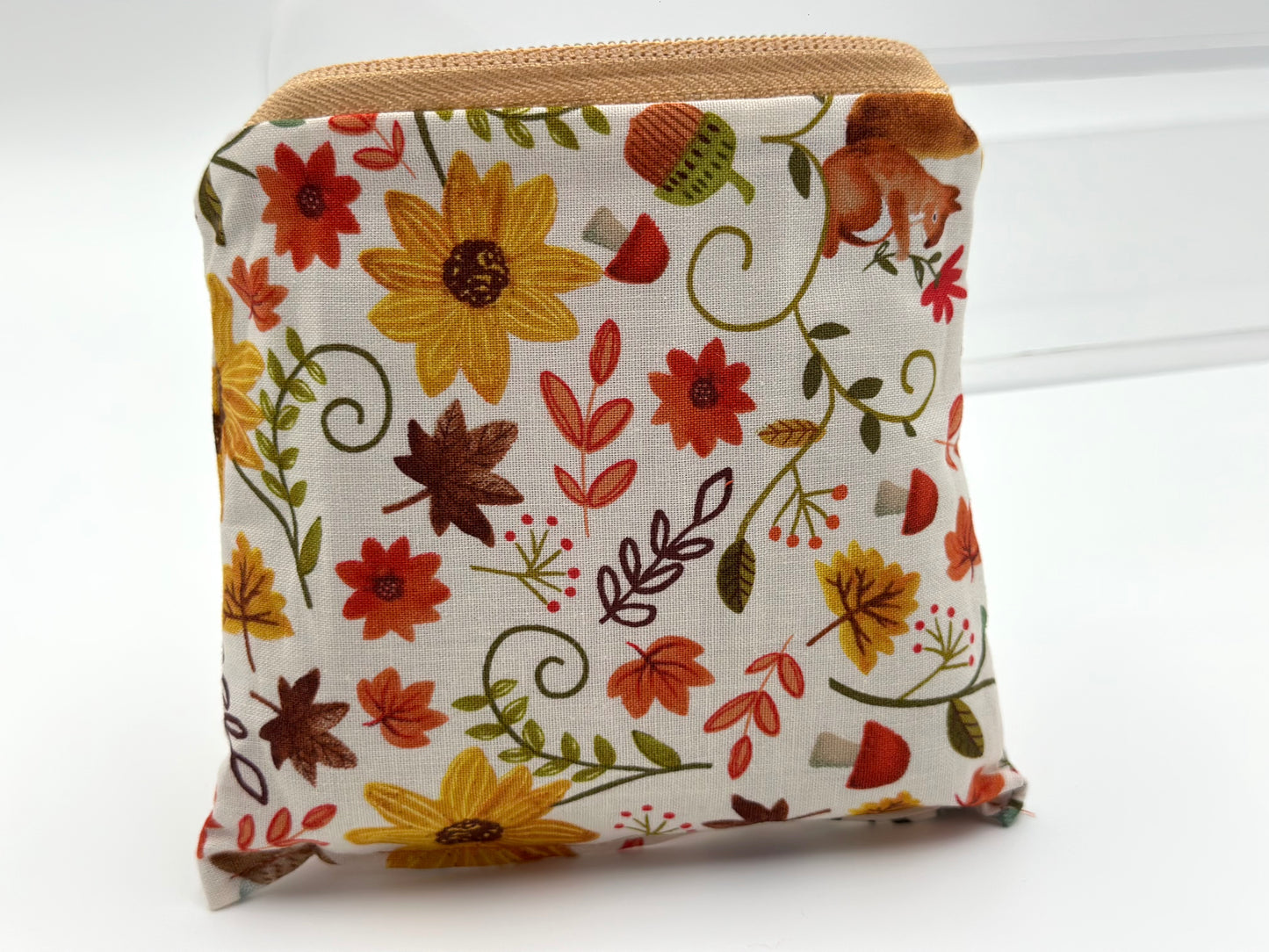 Into Fall Keychain Wallet A