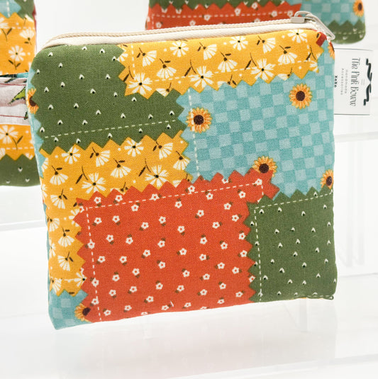 Into Fall Keychain Wallet B