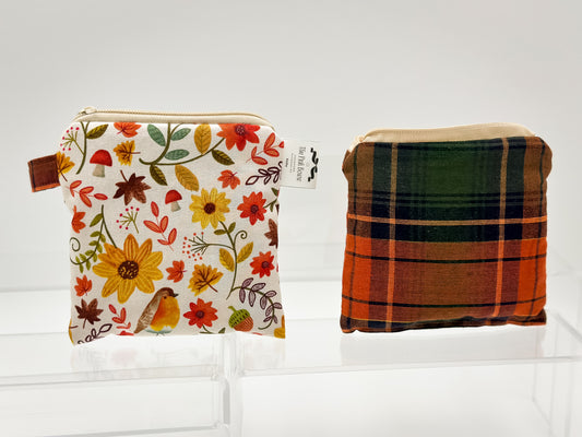 Into Fall Keychain Wallet E