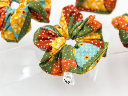 Into Fall Hair Scrunchie B