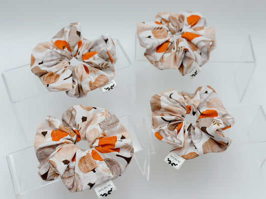 Into Fall Hair Scrunchie D