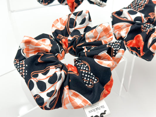 Into Fall Hair Scrunchie F