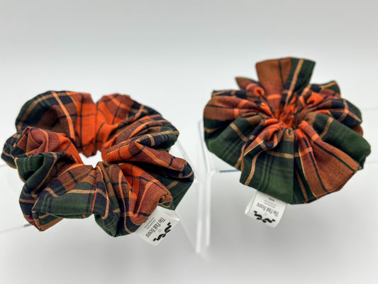 Into Fall Hair Scrunchie E