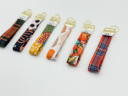 Into Fall Keychain Wristlet B
