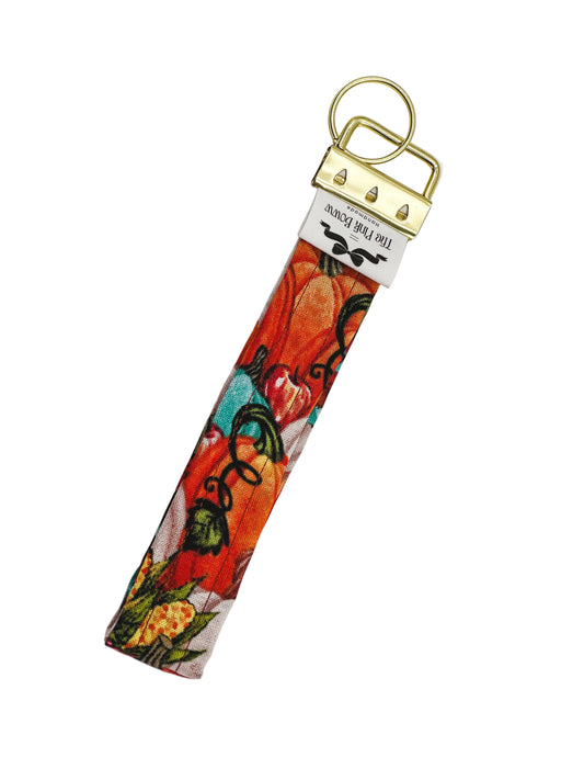 Into Fall Keychain Wristlet C